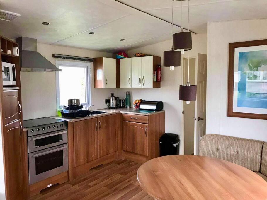 Cornish Caravan On The Lizard Peninsula, Cornwall. Helston Exteriér fotografie